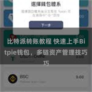 比特派转账教程 快速上手Bitpie钱包，多链资产管理技巧