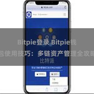 Bitpie登录 Bitpie钱包使用技巧：多链资产管理全攻略