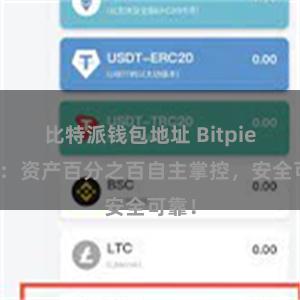 比特派钱包地址 Bitpie钱包：资产百分之百自主掌控，安全可靠！