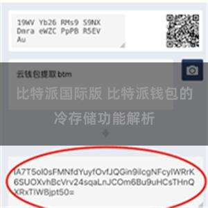 比特派国际版 比特派钱包的冷存储功能解析