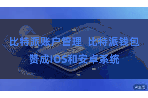 比特派账户管理  比特派钱包赞成IOS和安卓系统