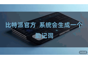 比特派官方  系统会生成一个助记词